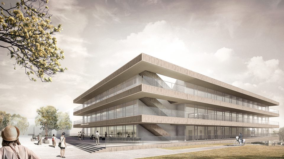 Mehr über den Artikel erfahren Hochschule RheinMain Neubau LLZ