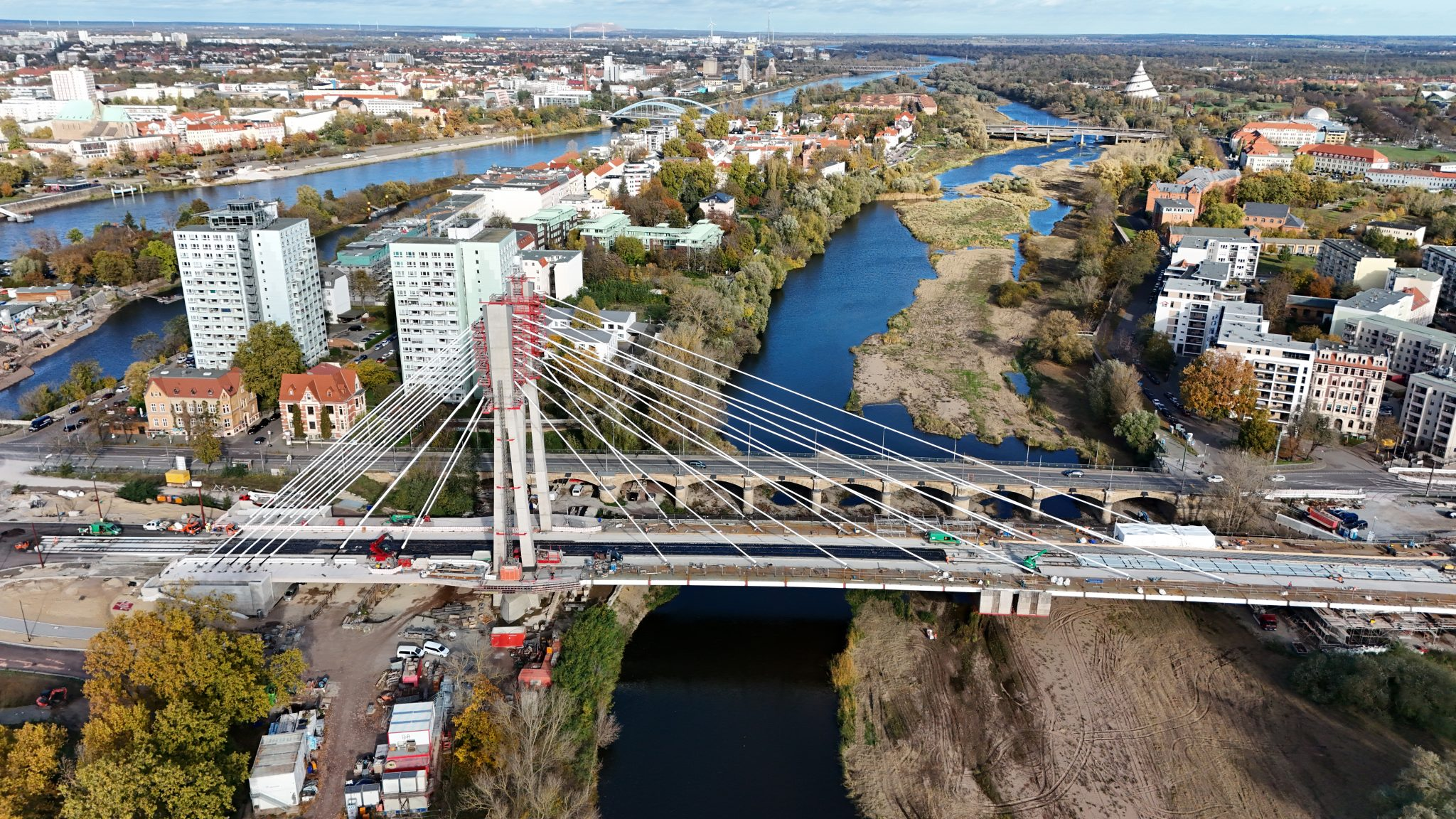 Mehr über den Artikel erfahren Ersatzneubau Strombrückenzug Magdeburg