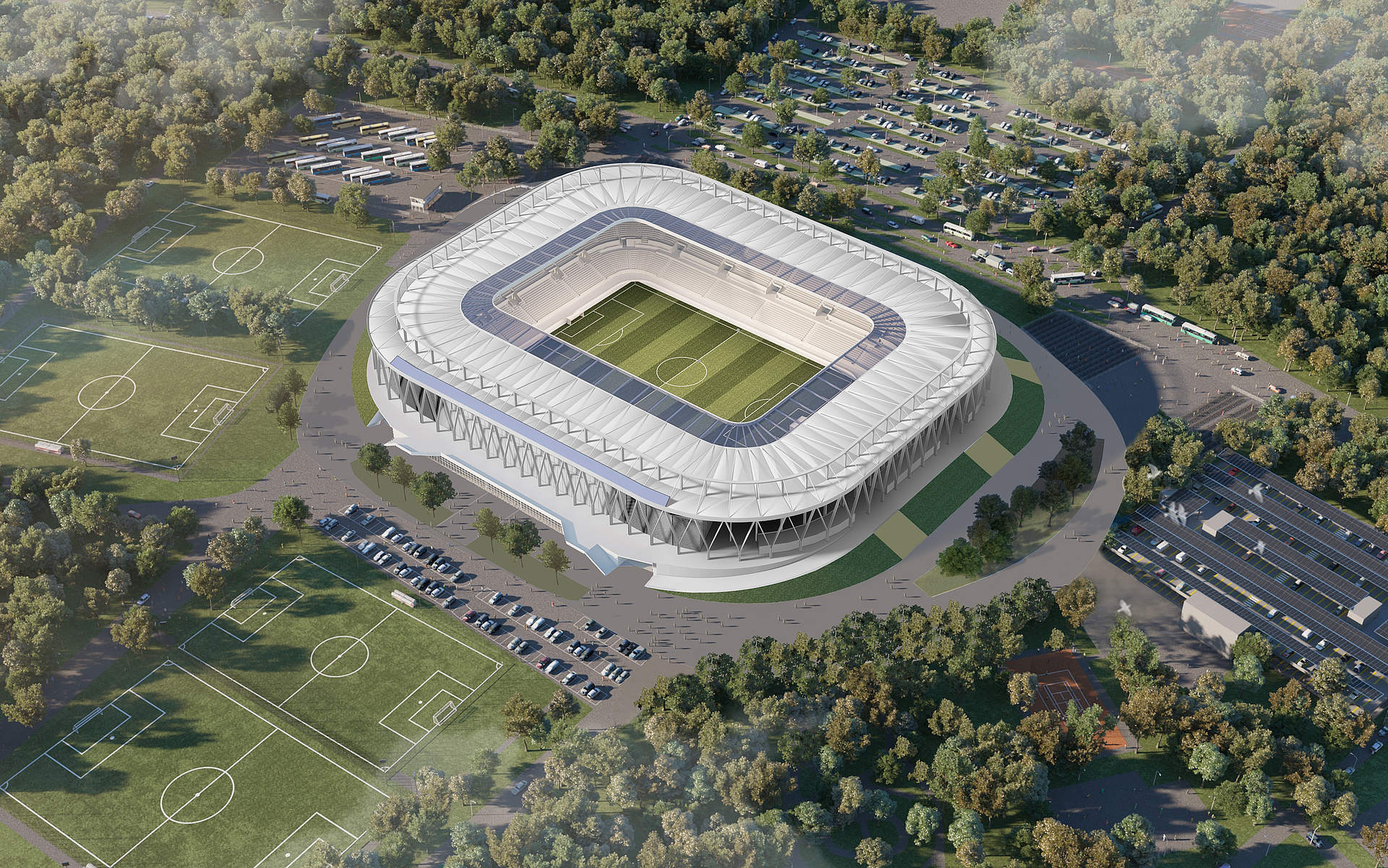Mehr über den Artikel erfahren Vollumbau Wildparkstadion Karlsruhe
